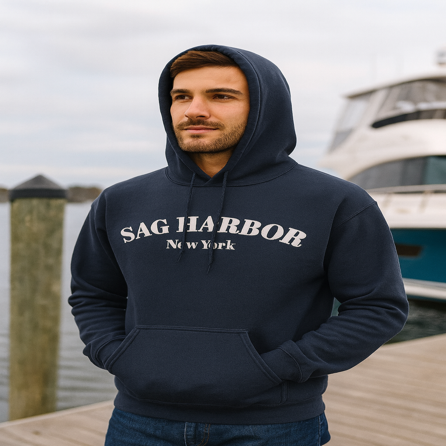 Sag Harbor NY Sweatshirt - Hoodie
