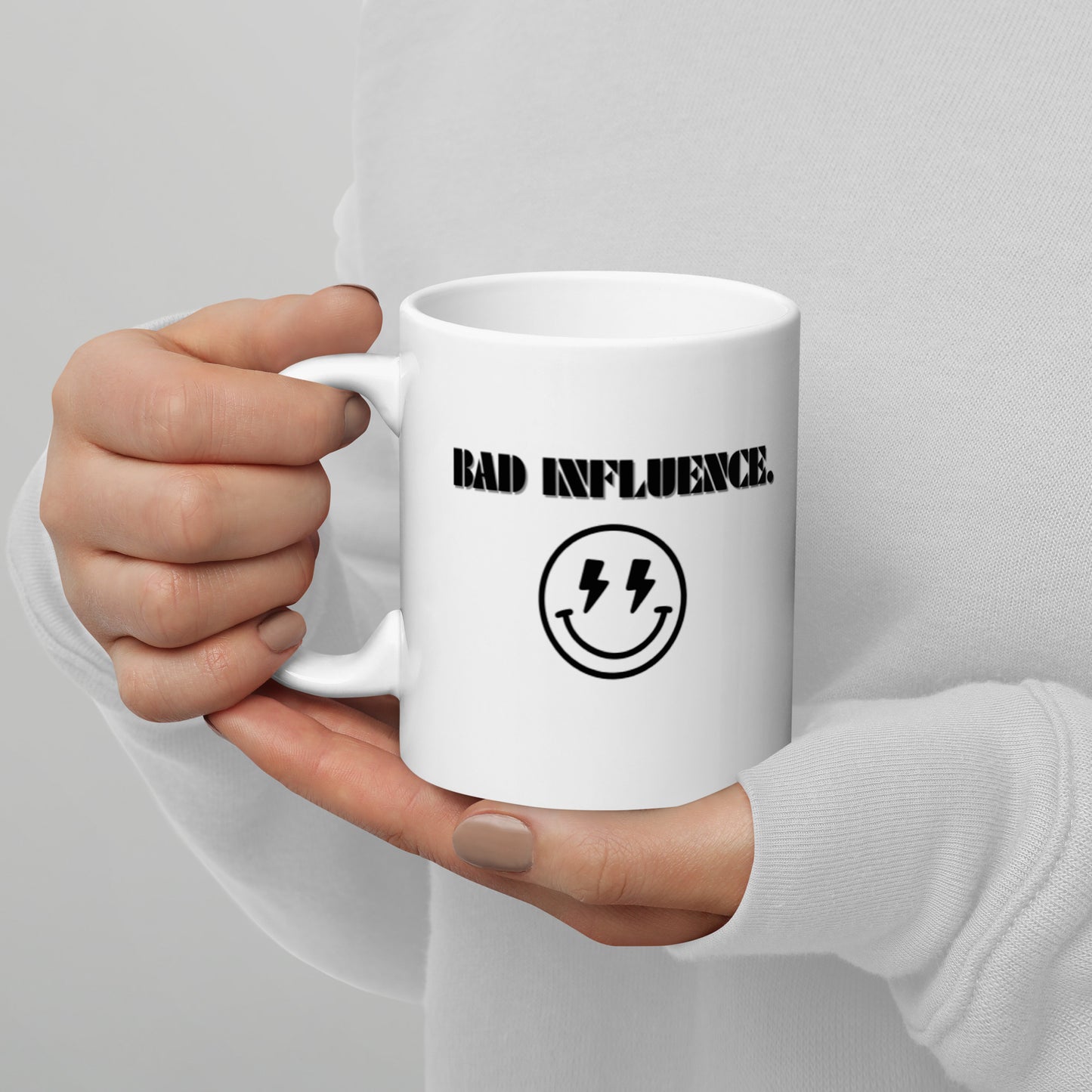 Bad Influence Mug – Spilling Tea & Bad Ideas Since Forever
