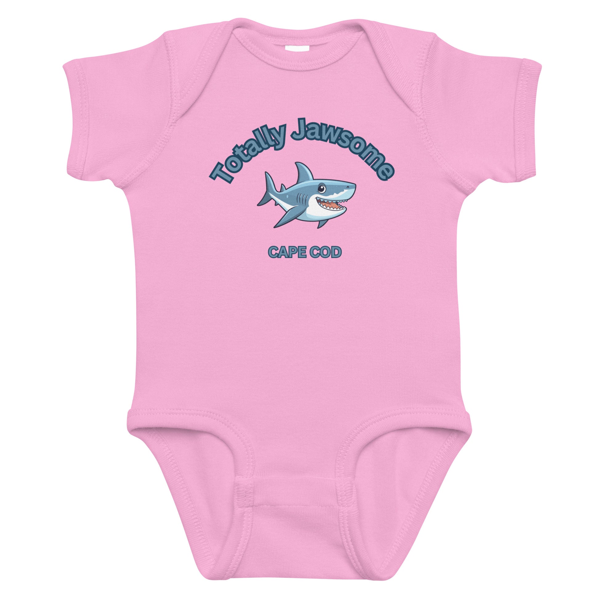 Totally Jawsome Cape Cod Baby Shark Onesie