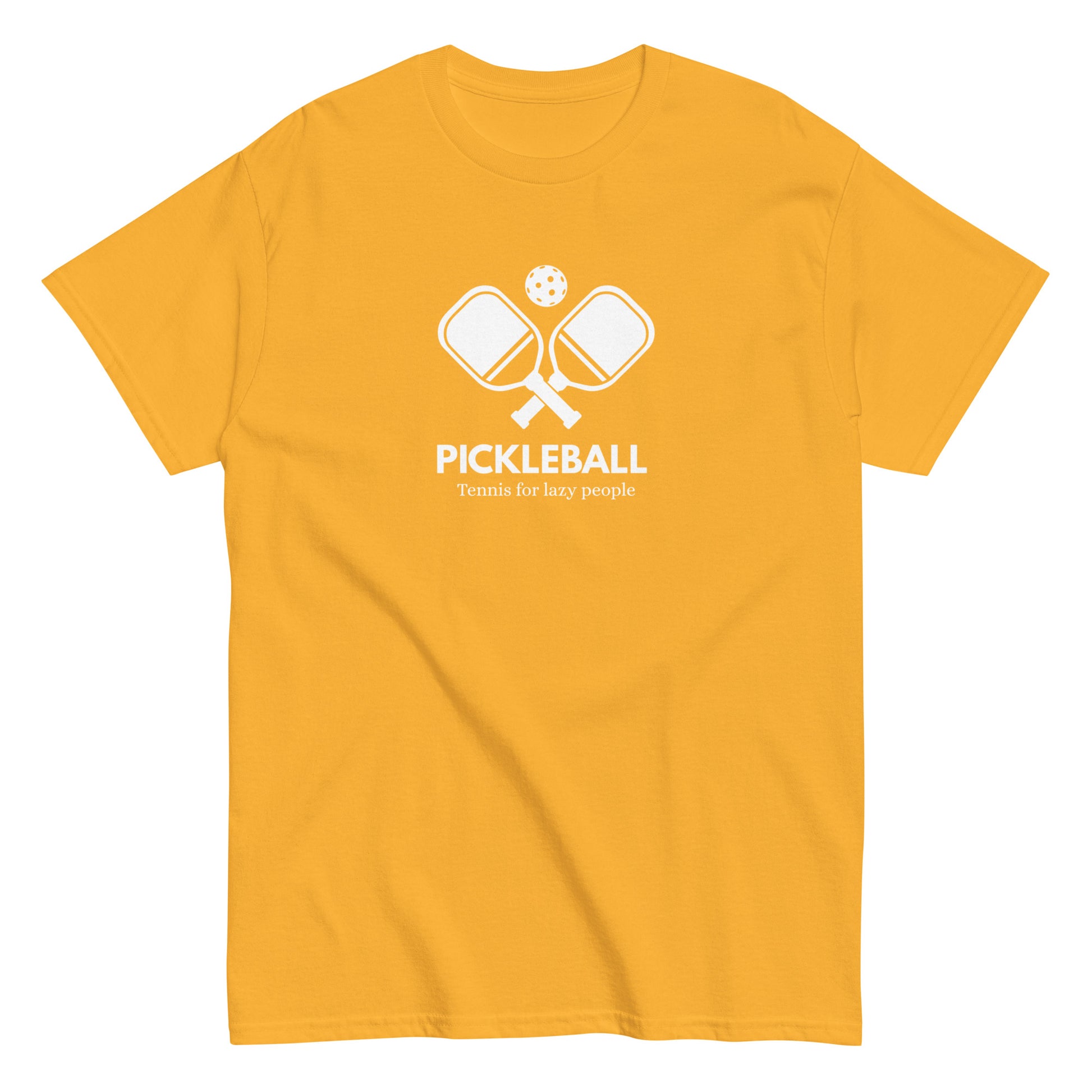 Funny Pickleball Tee - 'Tennis for Lazy People' 