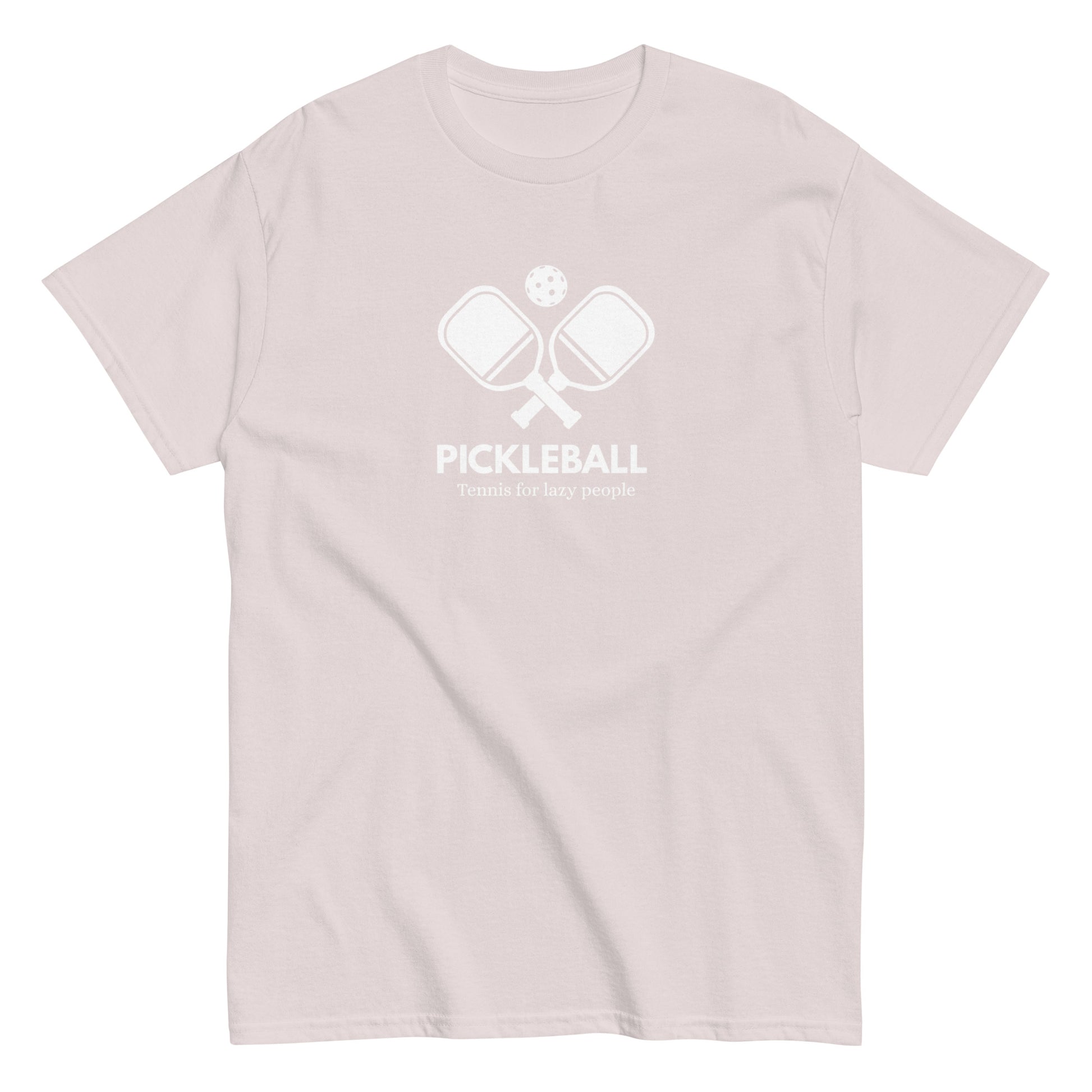 Funny Pickleball Tee - 'Tennis for Lazy People' 