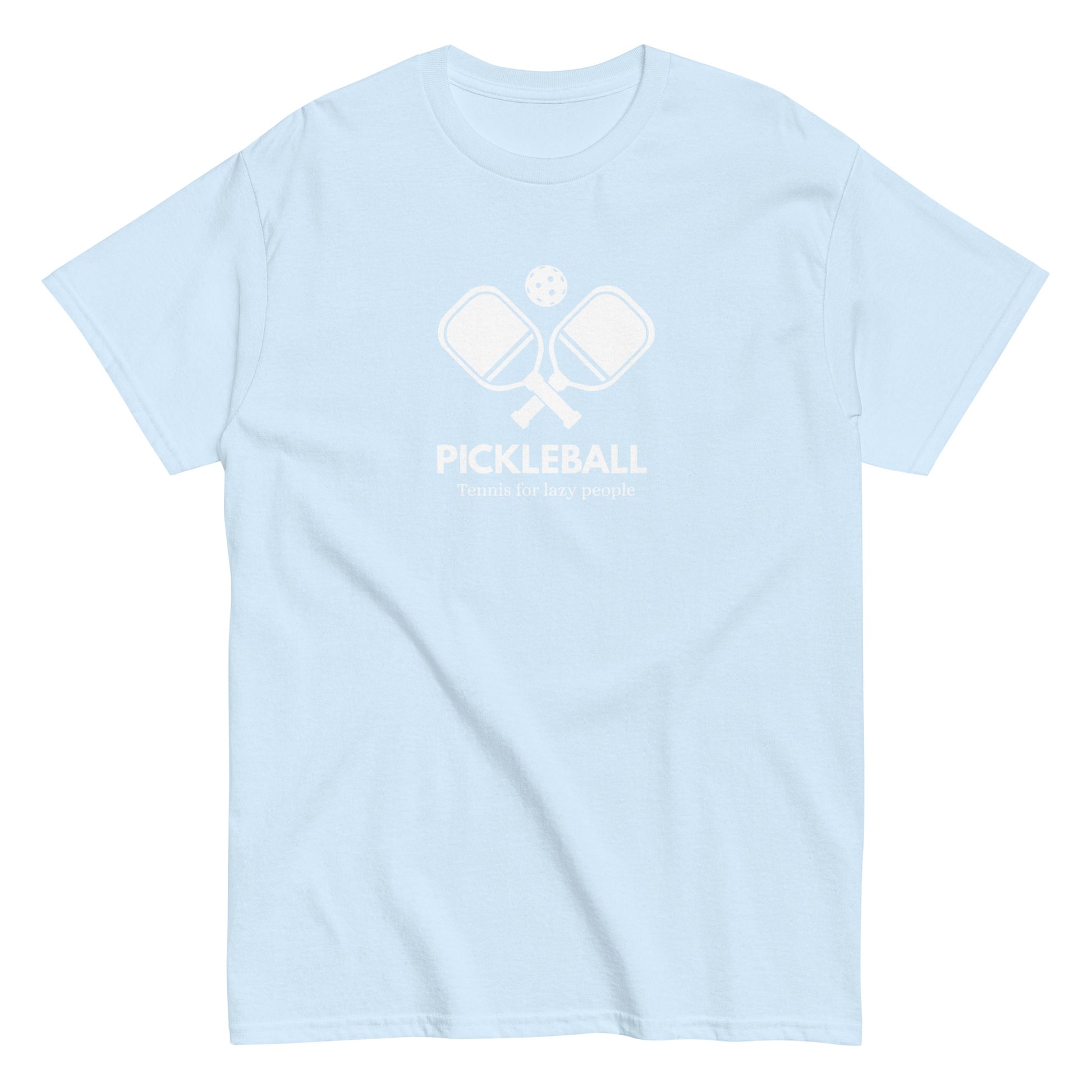 Funny Pickleball Tee - 'Tennis for Lazy People' 