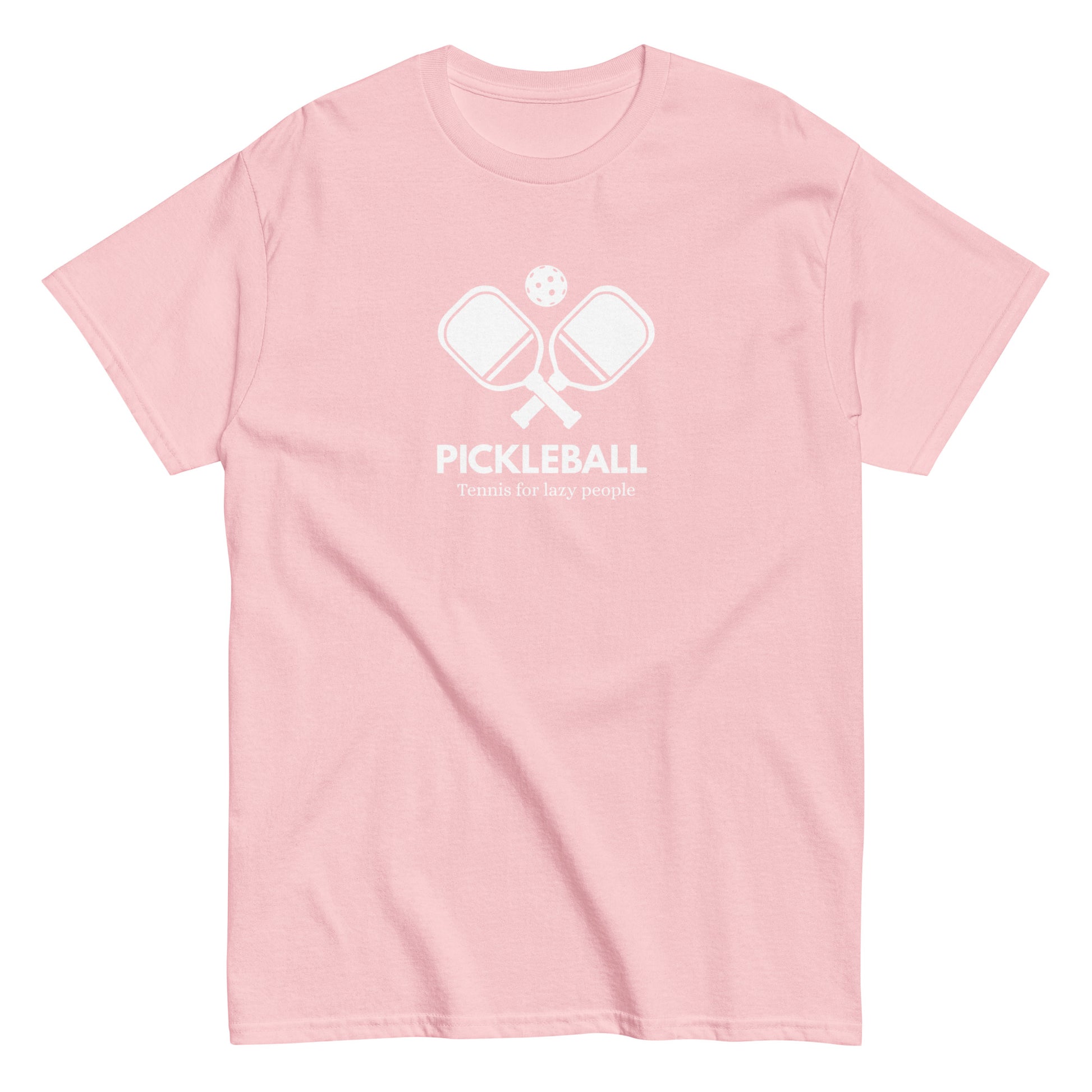 Funny Pickleball Tee - 'Tennis for Lazy People' 