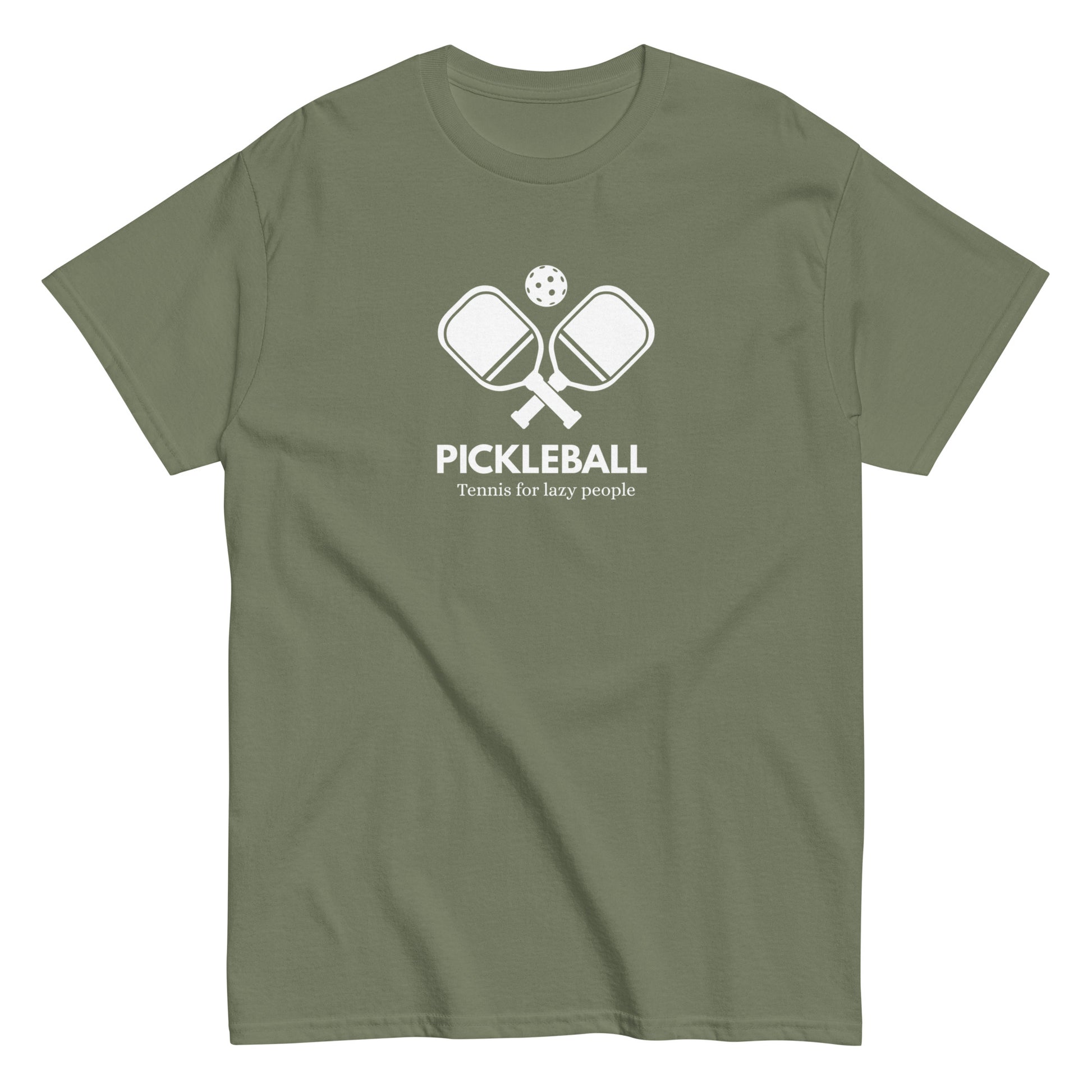 Funny Pickleball Tee - 'Tennis for Lazy People' 


