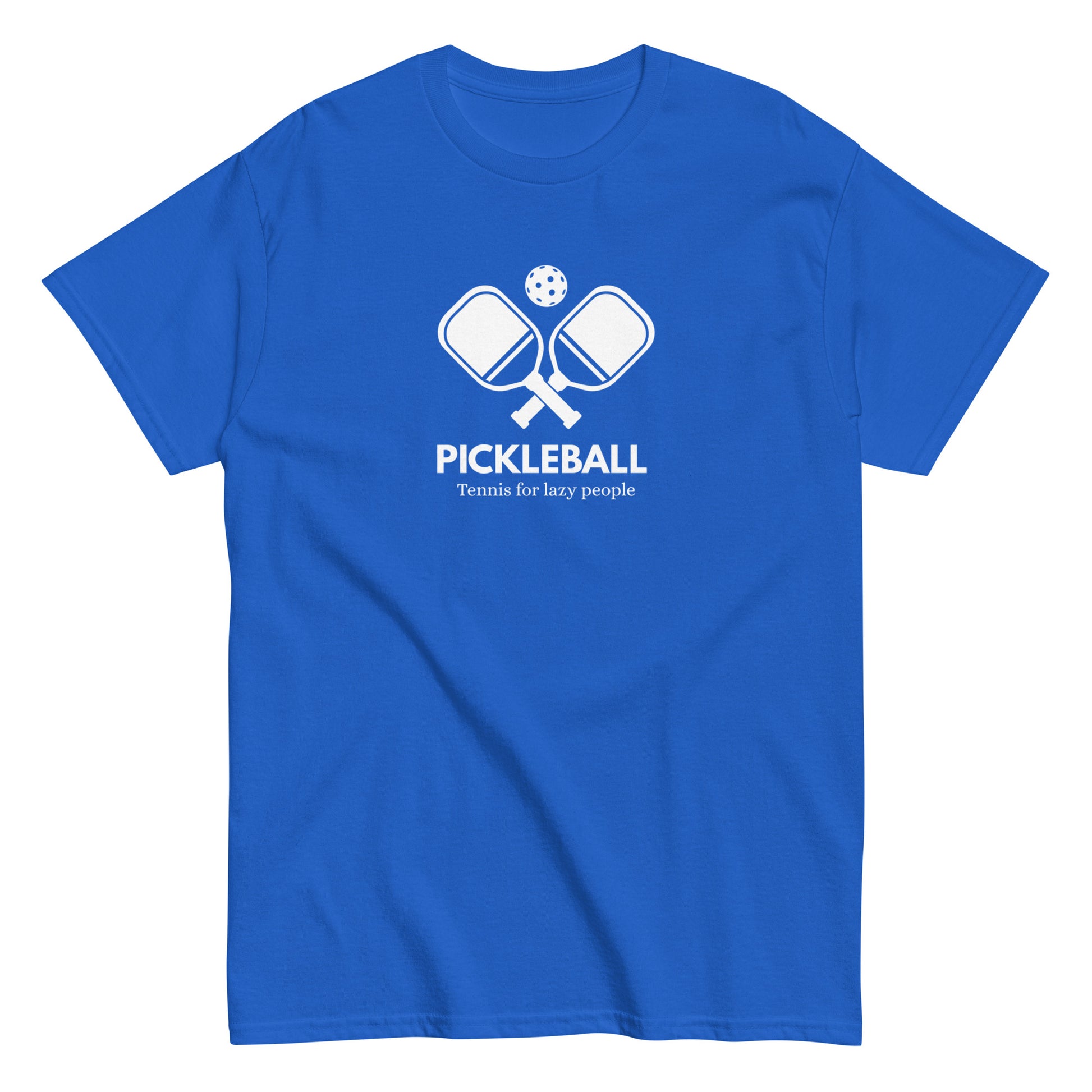 Funny Pickleball Tee - 'Tennis for Lazy People' 


