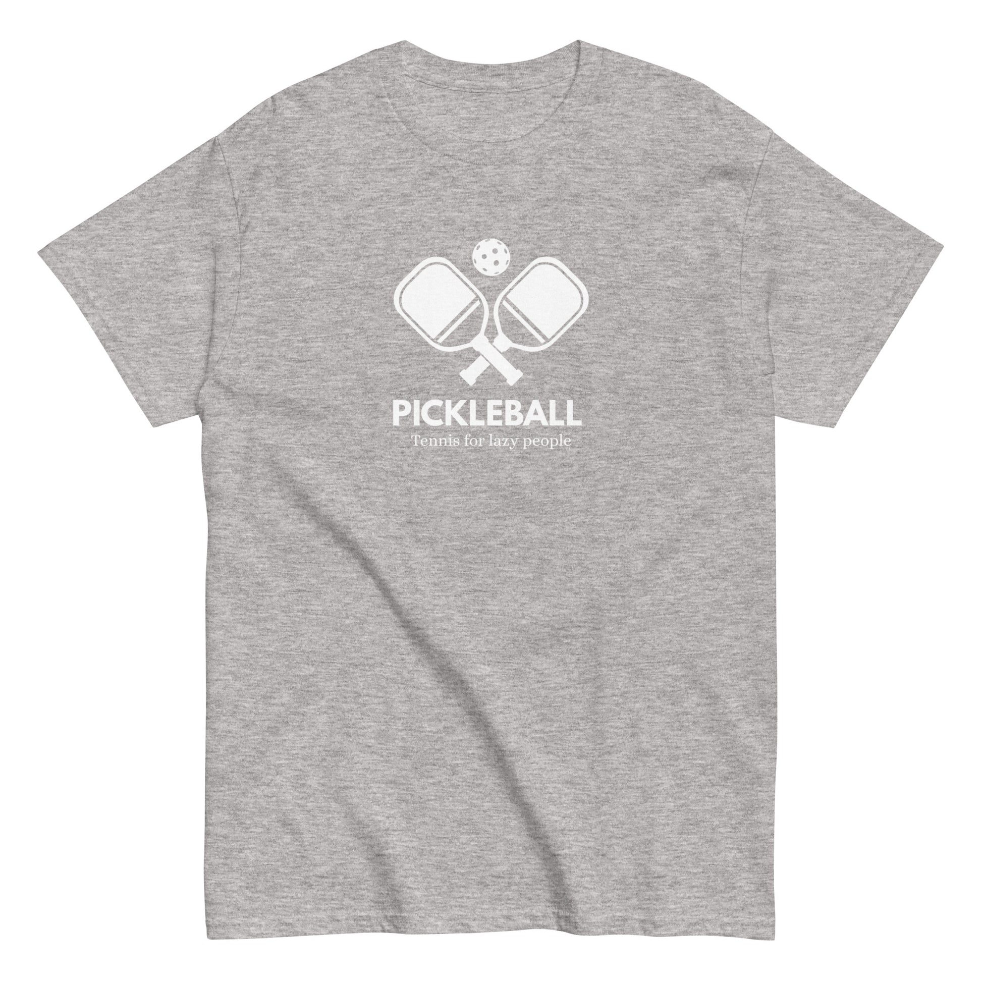 Funny Pickleball Tee - 'Tennis for Lazy People' 