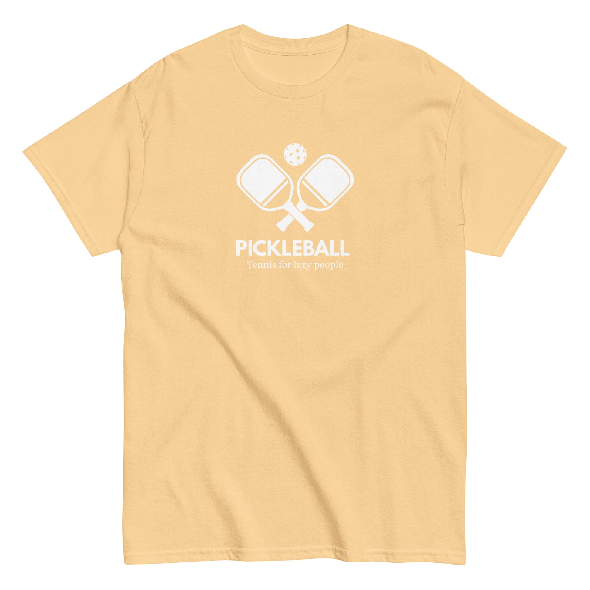 Funny Pickleball Tee - 'Tennis for Lazy People' 